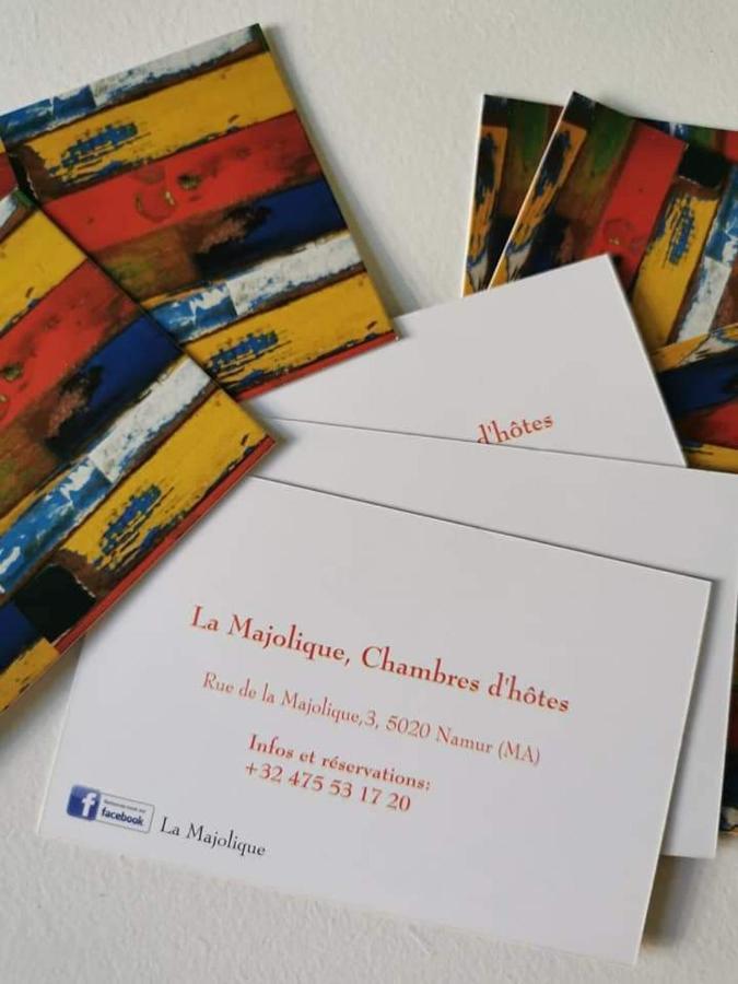 La Majolique Bed and Breakfast Ναμούρ Εξωτερικό φωτογραφία
